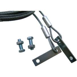 Ideal Security SK7136 Safety Cable, Steel, Galvanized