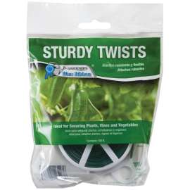 Gardener's Blue Ribbon T001B Plant Tie, 100 ft L, Plastic