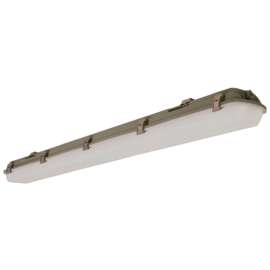Metalux 4VTLD4040C Vapor Tight Light, 120 to 277 V, 39 W, LED Lamp, >4500 Lumens Lumens, 4000 K Color Temp, White