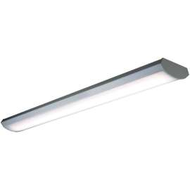 Metalux WPLD Series 4WPLD3130R9 Linear Wraparound Fixture, 0.31 A, 120 V, 37 W, LED Lamp, 3000 Lumens