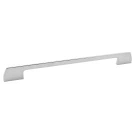 Richelieu BP7125256140 Drawer Pull, 12-5/8 in L Handle, 1-1/4 in Projection, Metal, Chrome