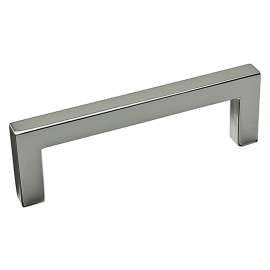 Richelieu DP87396180 Cabinet Pull, 4-3/16 in L Handle, 1-3/8 in Projection, Metal, Polished Nickel