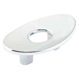 Richelieu BP8899032140 Knob, 13/16 in Projection, Metal, Chrome
