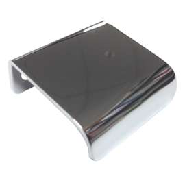 Richelieu BP39660140 Lenox Edge Pull, 1-1/2 in L Handle, 1-13/32 in Projection, Metal, Chrome