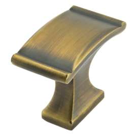 Richelieu Classic Series BP260637CBRZ Knob, 1-3/16 in Projection, Metal, Chocolate Bronze