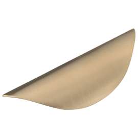 Richelieu BP426CHBRZ Cabinet Pull, 3-7/16 in L Handle, 15/16 in H Handle, 23/32 in Projection, Metal, Champagne Bronze