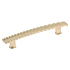 Richelieu BP7070128CHBRZ Drawer Pull, 6-27/32 in L Handle, 1-3/16 in Projection, Metal, Champagne Bronze