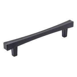 Richelieu BP7227128900 Cabinet Pull, 6-5/8 in L Handle, 1/2 in H Handle, 1-1/4 in Projection, Metal, Matte