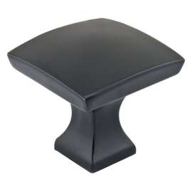 Richelieu BP76533900 Cabinet Knob, 1-1/4 in Projection, Metal, Matte