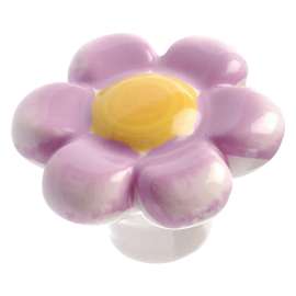 Richelieu BP60125371 Cabinet Knob, 1-1/32 in Projection, Ceramic