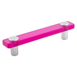 Richelieu BP1225076411 Cabinet Pull, 4-31/32 in L Handle, 29/32 in H Handle, 1-1/32 in Projection, Plastic