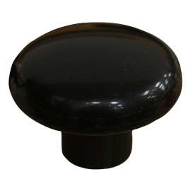Richelieu SP39011 Cabinet Knob, 1-1/32 in Projection, Plastic