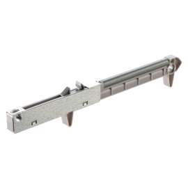 Titus BP973099100 Drawer Slide, 22 lb, Side Mounting, 8-3/8 in L Rail, Plastic