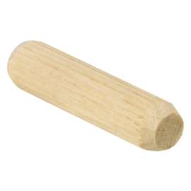 Richelieu BP14114 Dowel Pin, 1/4 in Dia, 1-1/4 in L, Wood