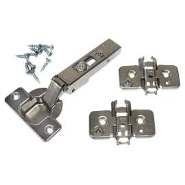 Richelieu BP71T55523180 Hinge, 120 deg Hinge Opening, Spring Close