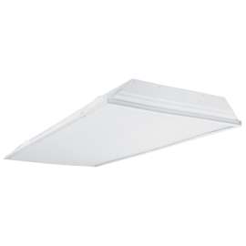 Metalux 2GR8432L35W218G Troffer Commercial Lamp, 277 V, 128 W, 4-Lamp, Fluorescent Lamp, 3500 K Color Temp