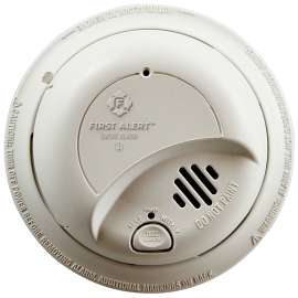 FIRST ALERT 9120LBL Smoke Alarm, Ionization Sensor, 85 dB, White