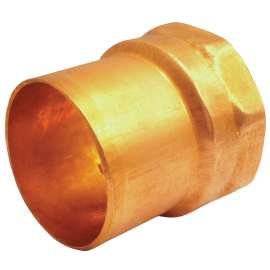 EPC 103-2 Series 30242 Street Pipe Adapter, 3/4 in, Sweat x FNPT, Copper