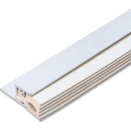 Climaloc CF20745 Door Jamb, 2 in W, Aluminum/Rubber