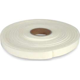 Climaloc CF12003 Insulating Foam Tape, 1/2 in W, 16.4 ft L, 3/16 in Thick, Polyurethane, White