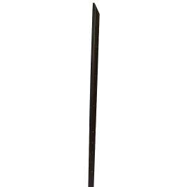 Acculink FT127 Heavy-Duty T-Post, 7 ft H, Steel, Brown