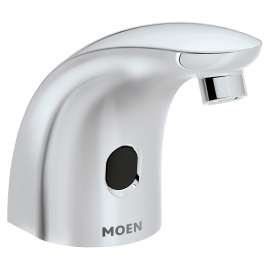 Moen M-Power Series 8558 Soap Dispenser, 1-Hole, Cast Brass, Chrome Plated, Deck Mounting
