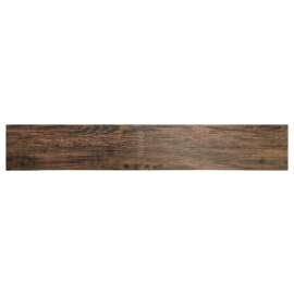 ProSource CL8890 Vinyl Plank Tile, 36 in L Tile, 6 in W Tile, Square Edge, Dark Oak