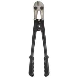 Vulcan TC-C301M-18 Bolt Cutter, 1/4 in Bolt, 3/16 in Wire, 3/8 in Cable Cutting Capacity, 18 in OAL, Black Handle