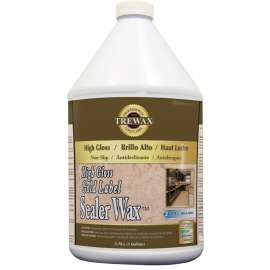 Trewax Gold Label 887171967 Sealer Wax, 1 gal, Liquid, Acrylic, White
