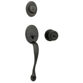 Weiser Augusta x Phoenix Series GA9471 A/P11P SMT VS Handleset, 2 Grade, Venetian Bronze, 2-3/8 to 2-3/4 in Backset