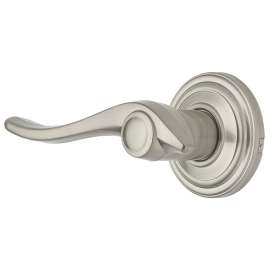 Weiser Avalon Series 9GLA120-050 Half Dummy Lever, Levers Lock, Satin Nickel, Residential, Right Handed Hand