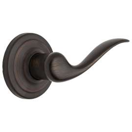 Weiser Toluca Series GLA125 TC11P RH Dummy Lock, Lever Handle, Venetian Bronze, 2-3/8 to 2-3/4 in Backset