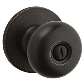 Weiser Athens Series SK3000AS 11P CP Privacy Door Knob, Venetian Bronze