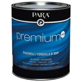 PARA Premium Zero 9990 9991-14 Interior Paint, Eggshell, 1 qt