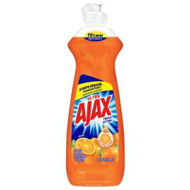 Ajax Ultra 144633 Dishwashing Dish Soap, 12.6 fl-oz, Liquid, Orange, Orange