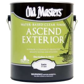 Old Masters 71101M Ascend Exterior, Satin, Liquid, 1 gal