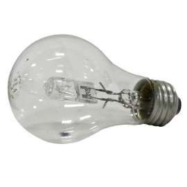 Sylvania 52549 Halogen Bulb, 28 W, Medium E26 Lamp Base, A19 Lamp, 435 Lumens, 2850 K Color Temp, 1000 hr Average Life