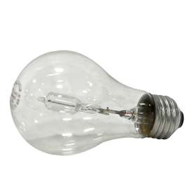 Sylvania 52555 Halogen Bulb, 53 W, Medium E26 Lamp Base, A19 Lamp, 1050 Lumens, 2950 K Color Temp, 1000 hr Average Life