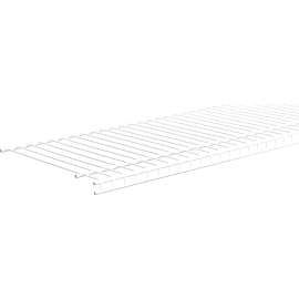 ClosetMaid SuperSlide 4735 Wire Shelf, 70 lb, 1-Level, 16 in L, 72 in W, Steel, White