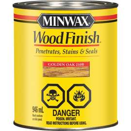 Minwax 210B34444 Penetrating Stain, Golden Oak, Liquid, 946 mL