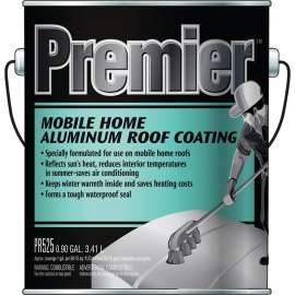 Henry PR525042 Roof Coating, Silver, 3.41 L Can, Liquid