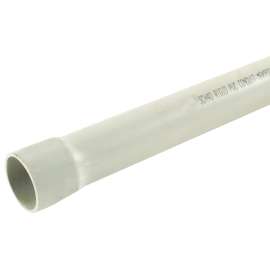JM Eagle 67504 Rigid Conduit, 2-1/2 in, 10 ft L, PVC
