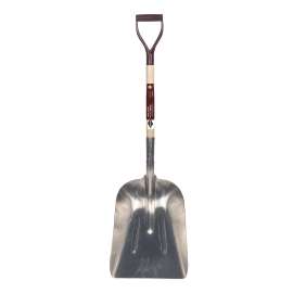 Garant 80015 Grain Scoop, 13.4 in L Blade, Aluminum Blade, 45-1/2 in OAL