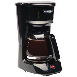 Proctor Silex 43804 Coffee Maker, 12 Cup Capacity, Glass/Metal/Plastic, Black