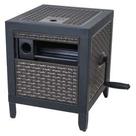 AMES 2519500 Hose Cabinet, 5/8 in Hose, 100 ft L Hose
