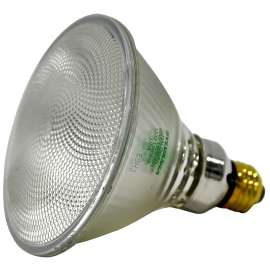 Sylvania 10725 Halogen Reflector Lamp, 80 W, Medium E26 Lamp Base, PAR38 Lamp, Bright White Light, 1545 Lumens