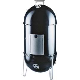Weber Smokey Mountain Cooker 721001 Charcoal Smoker, Charcoal, Steel, Black