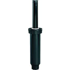 Orbit 54192M Spring Loaded Sprinkler, 8 to 12 ft, Half-Circle, Plastic