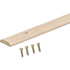 M-D 85241 Seam Binder, 72 in L, 1-1/4 in W, Smooth Surface, Oak Wood, Unfinished