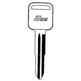 Ilco 1558 Key Blank, Brass, Nickel, For: Canada Post Mailbox Locks